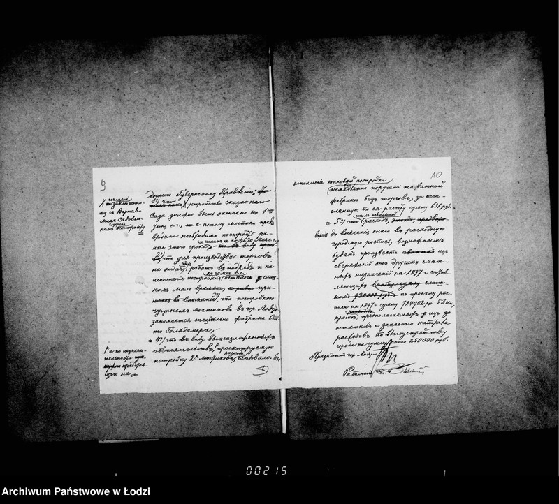 Obraz 11 z jednostki "O postrojke novych čugunnych mostikov na rejnštokach"