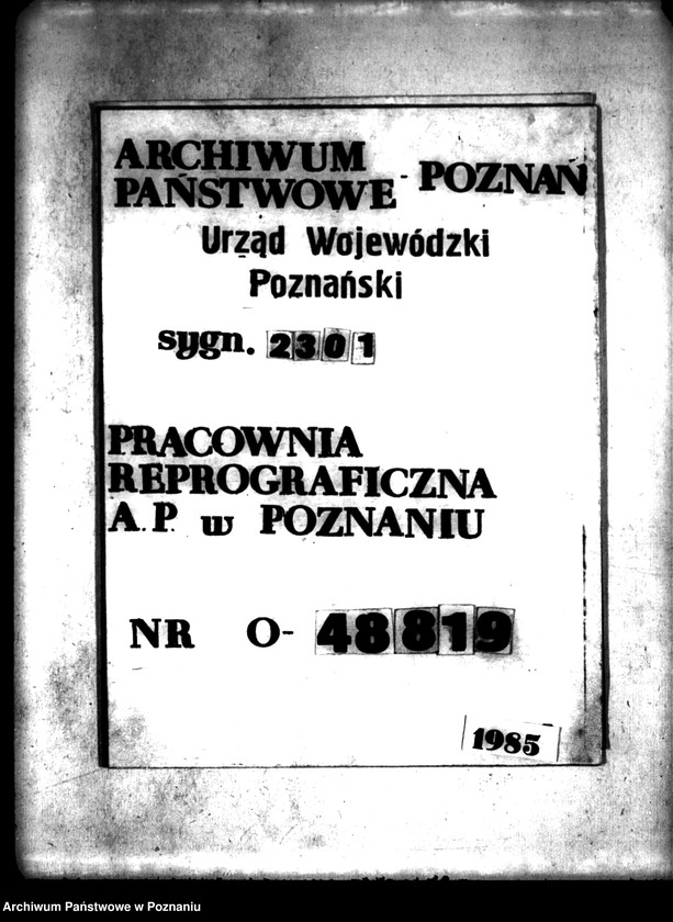 Obraz 1 z jednostki "Majątek Kochłowy wyłączony z art.. 4 i 5 ustawy o reformie rolnej Wacław Kohl"