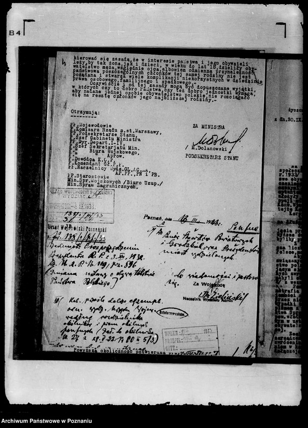 Obraz 7 z jednostki "/Sprawy obywatelstwa/"