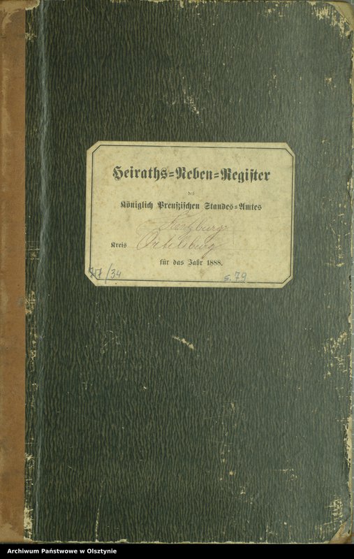 image.from.unit.number "Heiraths-Neben-Register Nr 1 - 39"