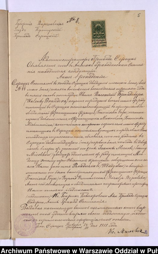 image.from.unit.number "Akta urodzeń, małżeństw, zgonów"