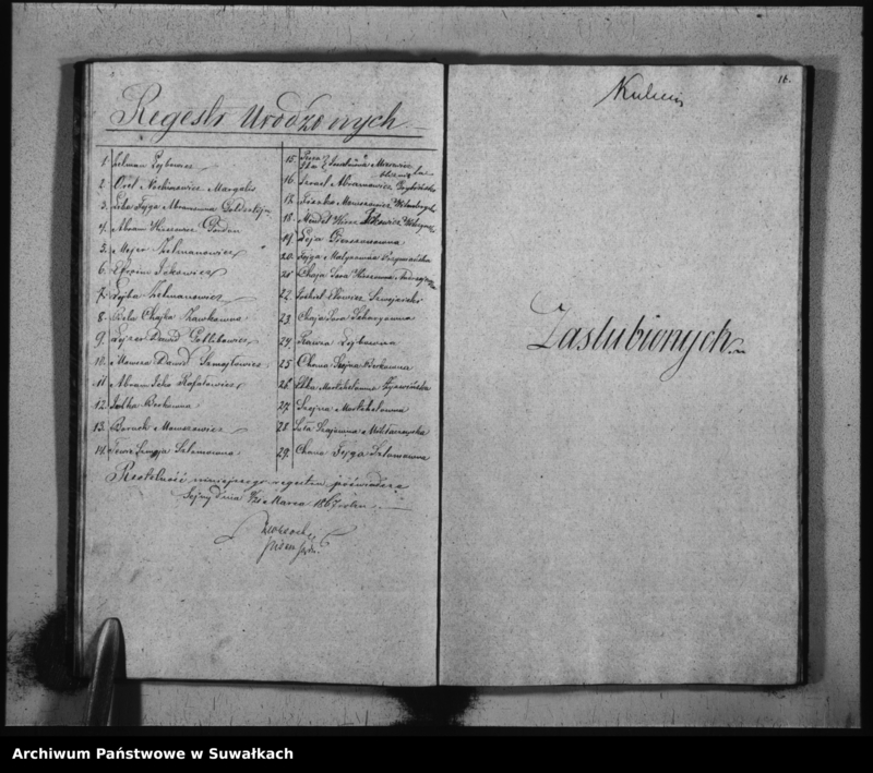 image.from.unit.number "Duplikat Księga Urodzonych, Zaślubionych i Umarłych Starozakonnych w Roku 1844 z Okręgu Puńsk."