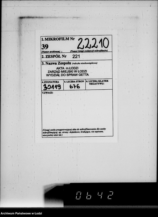 Obraz 2 z jednostki "Lebensmitteleinkauf. Aufträge, [Lieferscheinen und Rechnungen] 17593-17610 [Dostawa ziemniaków do Getta]"