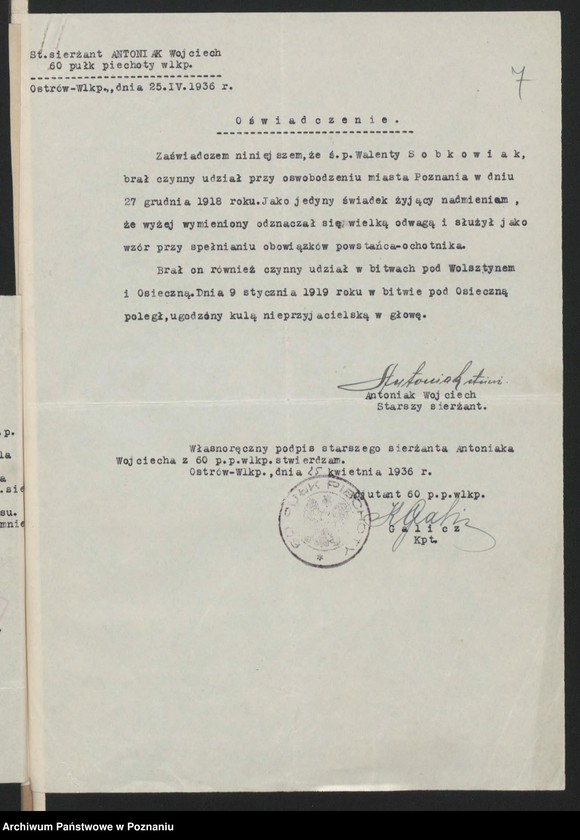 Obraz 12 z jednostki "Kościan - akta koła. tom II."