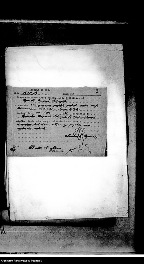 Obraz 4 z jednostki "Parcelacja prywatna Podanin powiat chodzieski"