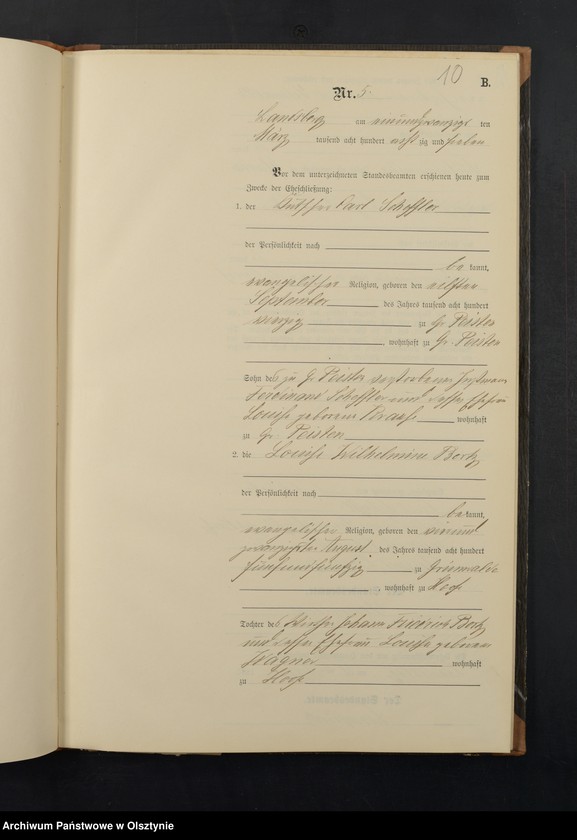 image.from.unit.number "Heiraths-Neben-Register Nr 1 - 22"