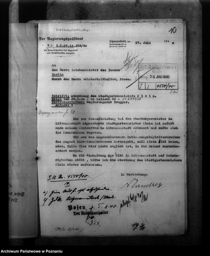 Obraz 14 z jednostki "Abordnungen der Beamten"