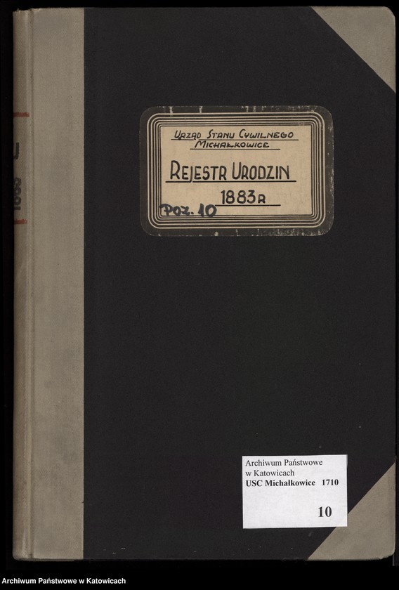 Obraz 2 z jednostki "[Księga urodzeń za rok 1883, nr 1-96]"
