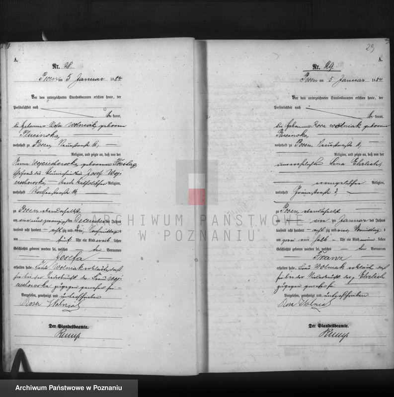 image.from.unit.number "Księga urodzeń t. I"