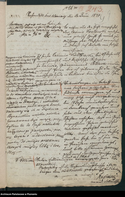 Obraz 15 z jednostki "A. betr. Kazimir von Kozłowski"