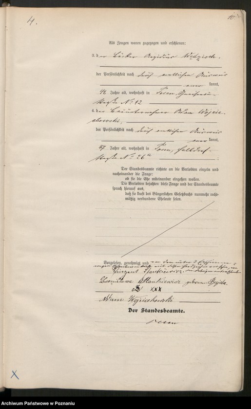 Obraz 11 z jednostki "Księga miejscowa małżeństw tom I [Rejestr główny małżeństw]"