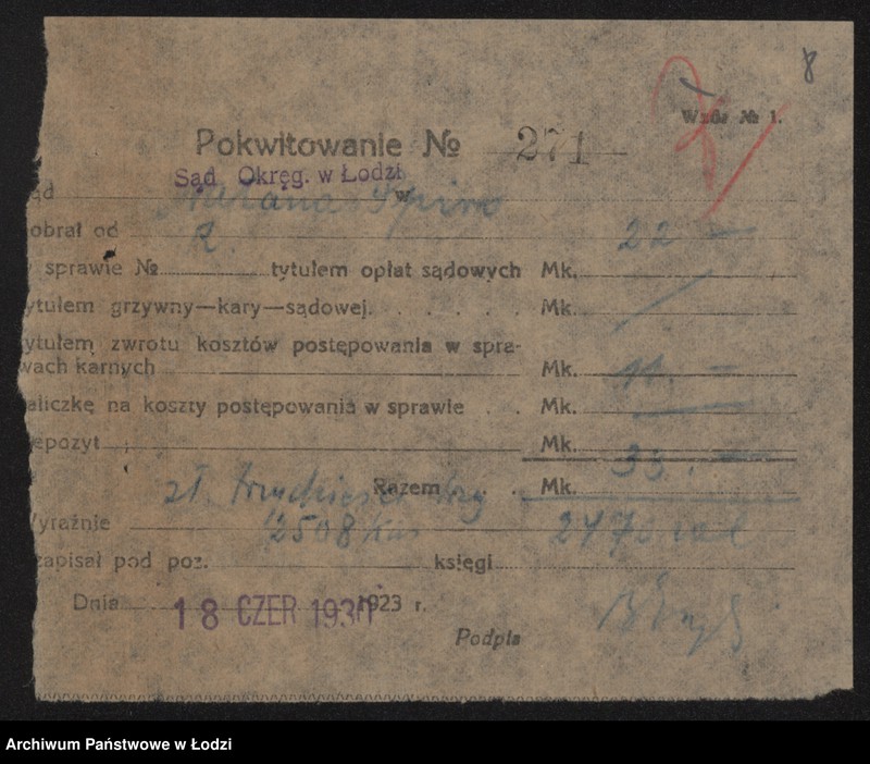 Obraz 10 z jednostki "Izrael Birencwajg- tkalnia wyrobów wełnianych"