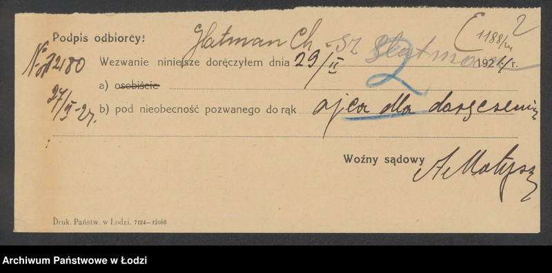 Obraz 4 z jednostki "Szaja Gutman- sprzedaż manufaktury i chustek"