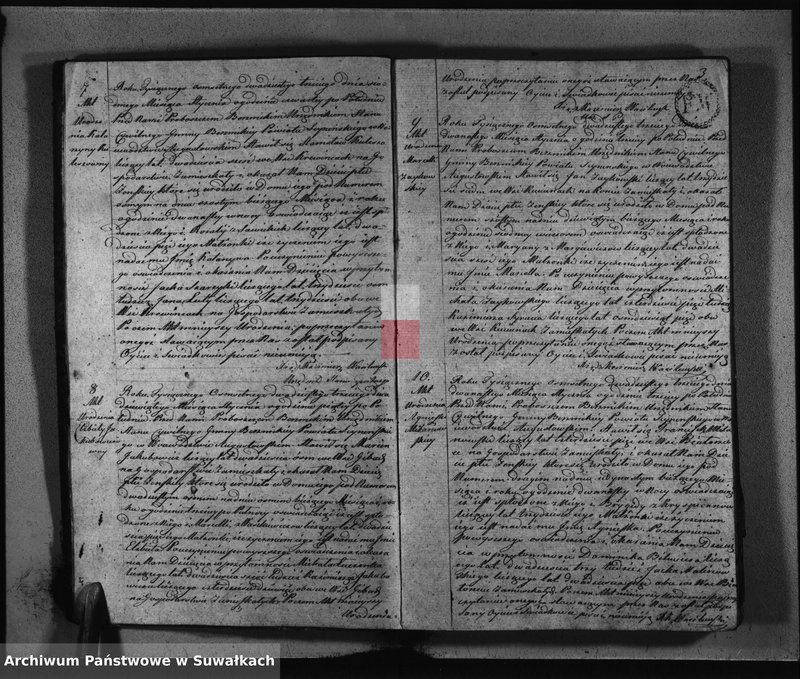 Obraz 5 z jednostki "Akta Urodzonych Gminy Berznickiey Roku 1823 od 1-go Stycznia do 31 Grudnia"