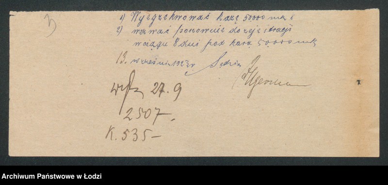 Obraz 5 z jednostki "Alfred Dems i Antoni Tomczak- handel wszelkimi towarami"