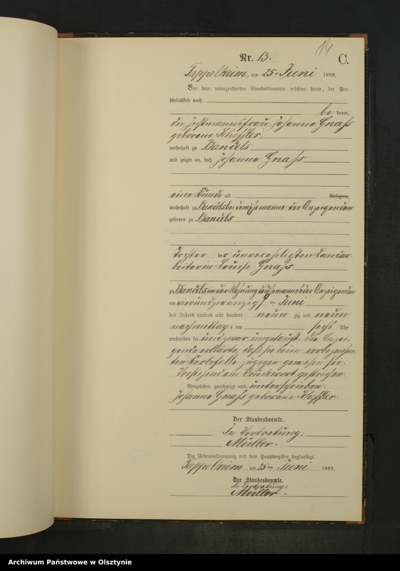 image.from.unit.number "Sterbe-Neben-Register Nr 1 - 26"