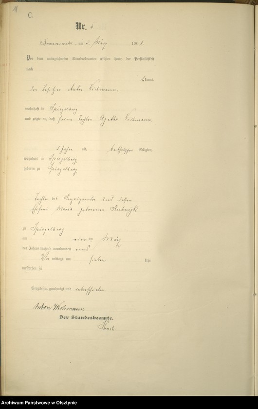 image.from.unit.number "Sterbe-Haupt-Register Nr 1 - 51"