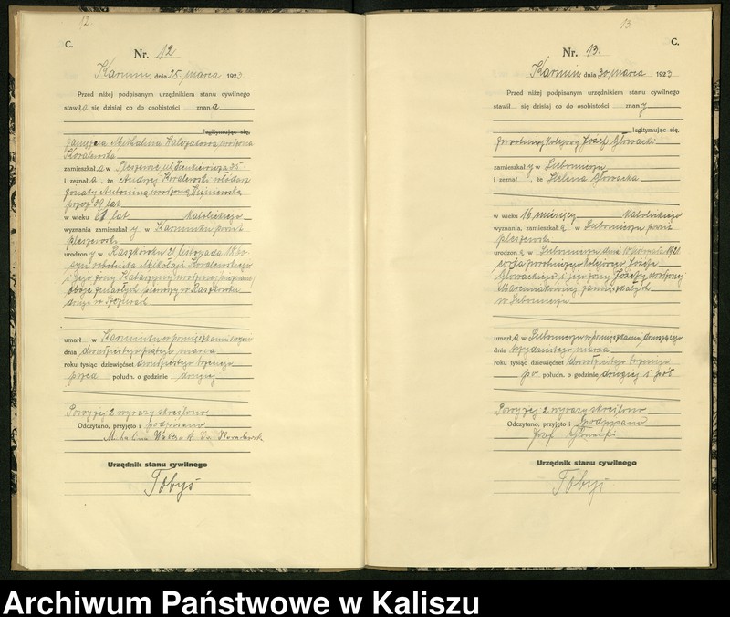 Obraz 10 z jednostki "[Księga zgonów]"