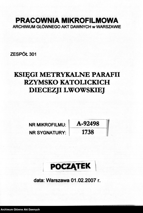 image.from.unit.number "Parafia: Bełz. Dekanat: Bełz. Kopie z ksiąg metrykalnych ur., śl., zg. dla całej parafii (miasto Bełz i wsie)."