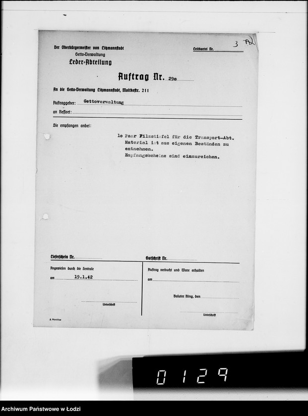 Obraz 6 z jednostki "Lieferscheine"