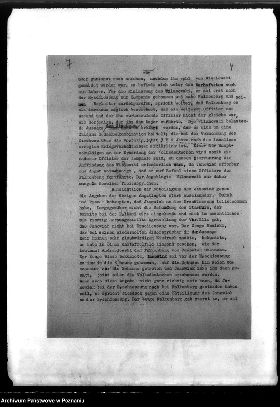 Obraz 11 z jednostki "Wyrok Sondergerichtu we Włocławku, na Polaków za rozstrzelanie 5 Niemców we wrześniu 1939 roku"