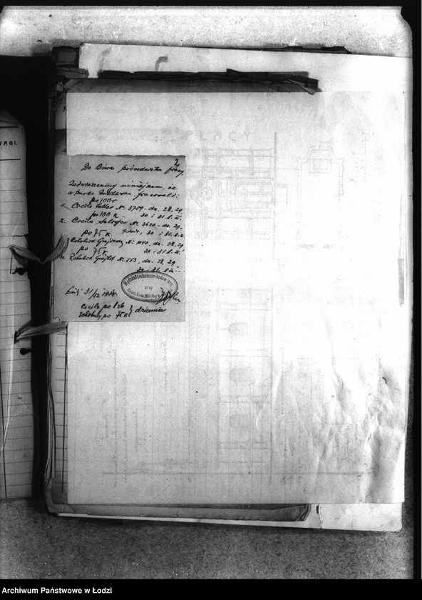 Obraz 5 z jednostki "Listy płacy [robotników pracujących przy robotach budowlanych]"