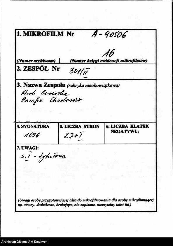 image.from.unit.number "Parafia: Chodorów. Dekanat: Świrz. Księga metrykalna urodzeń tylko dla wsi Dymidów."