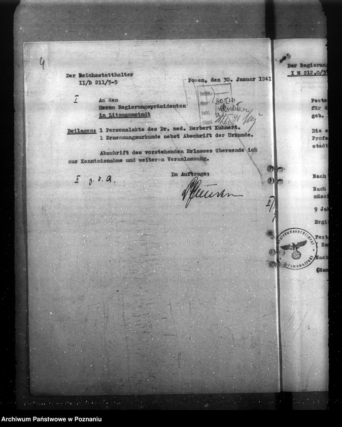 Obraz 8 z jednostki "Dr. Kunert - Hygienisches Institut - Litzmannstadt (Łódź)"