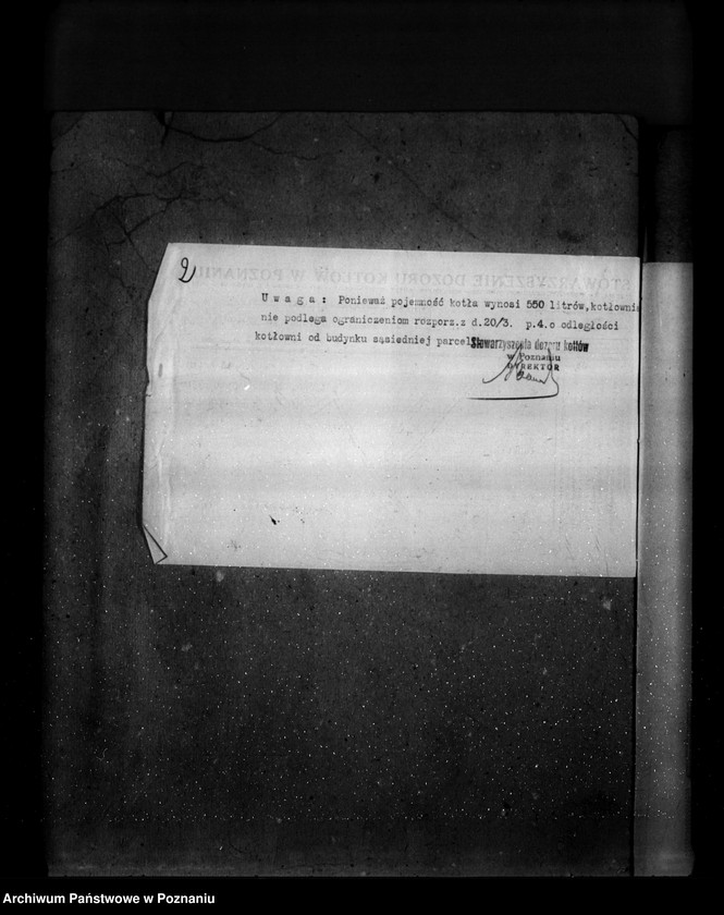 Obraz 6 z jednostki "Fabryka cukierków "Gonda" w Bydgoszczy nr woj. kotła 6011"