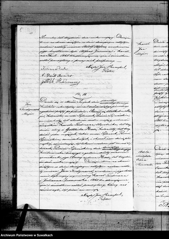 image.from.unit.number "Duplikat aktów Stanu Cywilnego urodzeń, małżeństw i zejść Parafii Ewangelicko-Reformowanej Serejskiej na rok 1861"