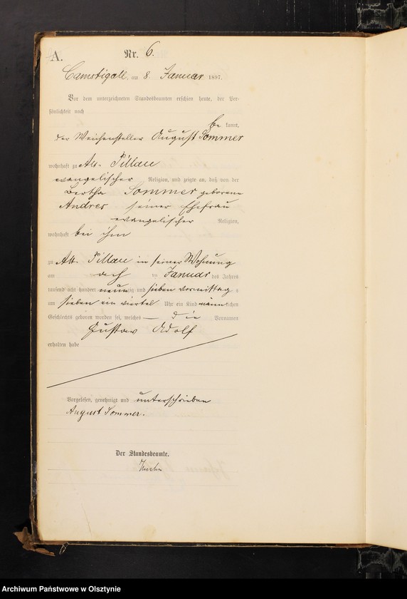 image.from.unit.number "Geburts-Haupt-Register Nr 1 - 164"