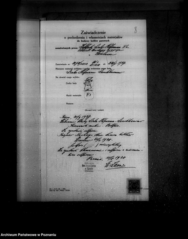 Obraz 12 z jednostki "Majątek Wierzonka Angelika Treskow nr woj. kotła 4209"