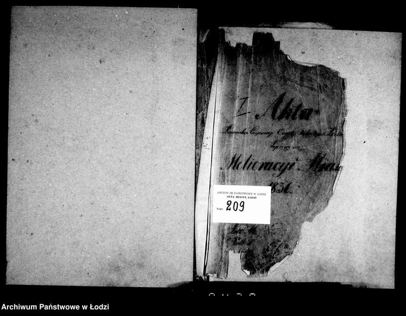 Obraz 5 z jednostki "Akta ławnika czynnego osady rękodzielniczej Łódki tyczące się melioracji miasta i nazwy ulic"