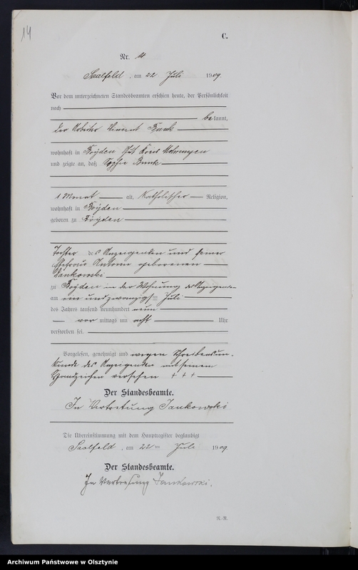 image.from.unit.number "Sterbe-Neben-Register Nr 1 - 26"