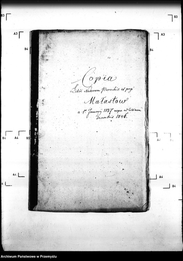 Obraz 5 z jednostki "[Kopie ksiąg metrykalnych parafii Małastów z filiami Ropica Ruska, Pętna (dekanat Gorlice)]"
