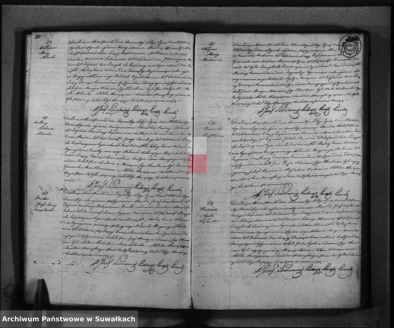 image.from.unit.number "Duplikat akt urodzonych, zaślubionych i umarłych na rok 1849 z parafij katolickiej Puńsk"