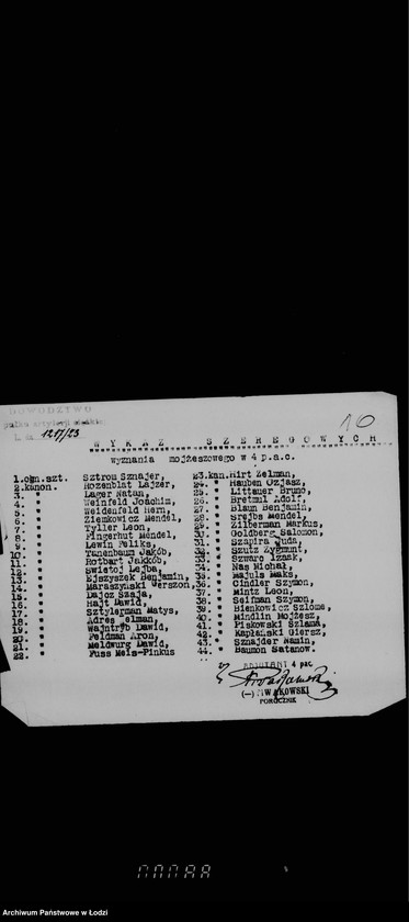 Obraz 14 z jednostki "Zaopatrzenie ludności żydowskiej w produkty świąteczne"