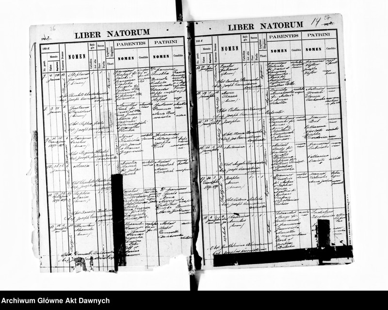 image.from.unit.number "Parafia: Lwów, parafia św. Marii Magdaleny. Dekanat: Lwów. Księga metrykalna urodzeń, ślubów i zgonów dla całej parafii."