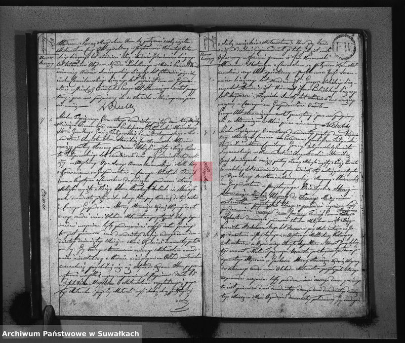 image.from.unit.number "Akta Zaślubionych Gminy Filipowskiey od dnia 1-go Stycznia aż do ostatniego grudnia 1825 Roku"