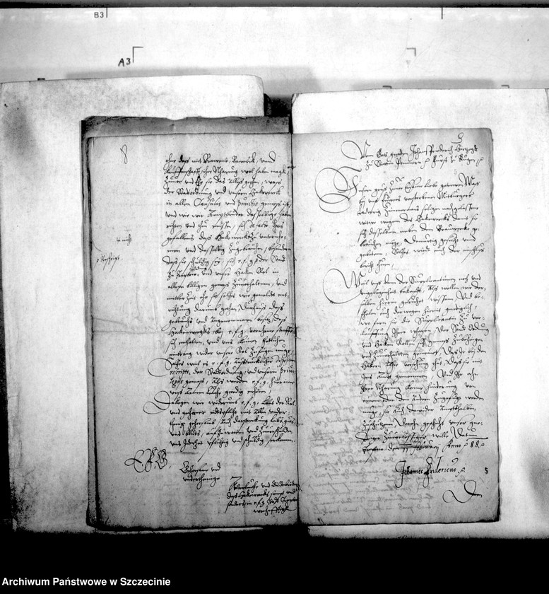 image.from.unit.number "Privilegien, Konzessionen und Zunftrollen der Höcker in Treptow a/R."