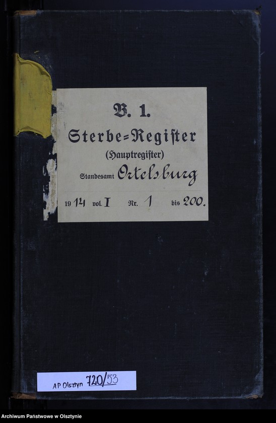 image.from.unit.number "Sterbe-Haupt-Register Nr 1 - 200"