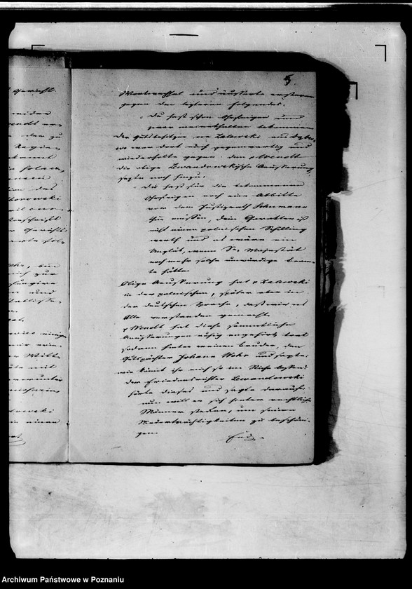 Obraz 9 z jednostki "Akta in Denuntiationssachen wider den Oekonomiekommissarius Wendt zu Wągrowiec."