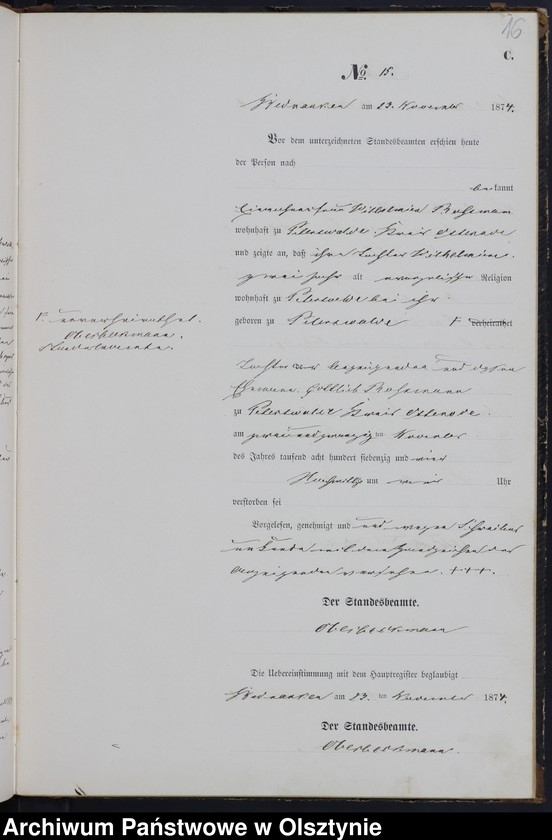 image.from.unit.number "Sterbe-Neben-Register Nr 1 - 28"