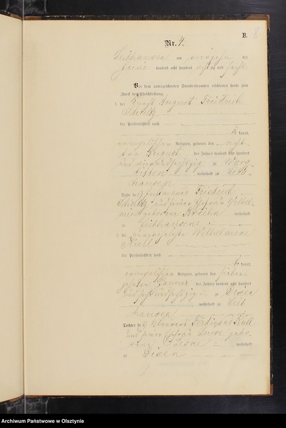 image.from.unit.number "Heiraths-Neben-Register Nr 1 - 9"