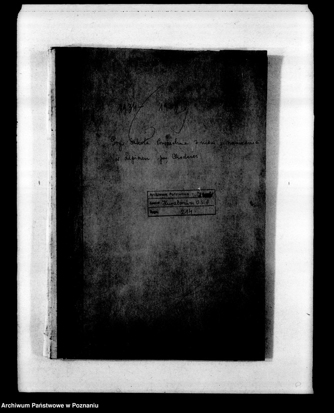 Obraz 4 z jednostki "Prywatna Szkoła Powszechna z niemieckim językiem nauczania w Lipińcu powiat Chodzież"