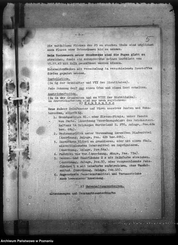 Obraz 9 z jednostki "Bauwirtschaft - Sparmassnahmen im Rahmen des Bauverbots"