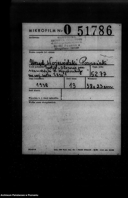 Obraz 2 z jednostki "Tartak w Otorowie powiat szamotulski M. Kopydłowskiego nr woj. kotła 2890"