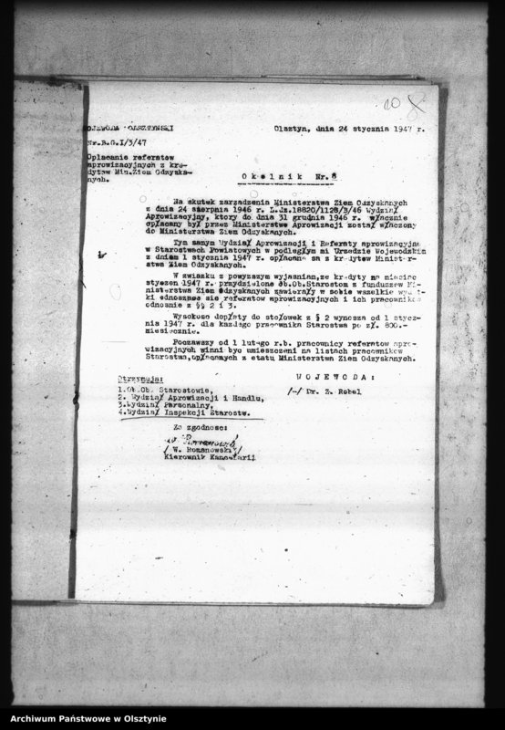 image.from.unit.number "Okólniki, pisma okólne i zarządzenia"