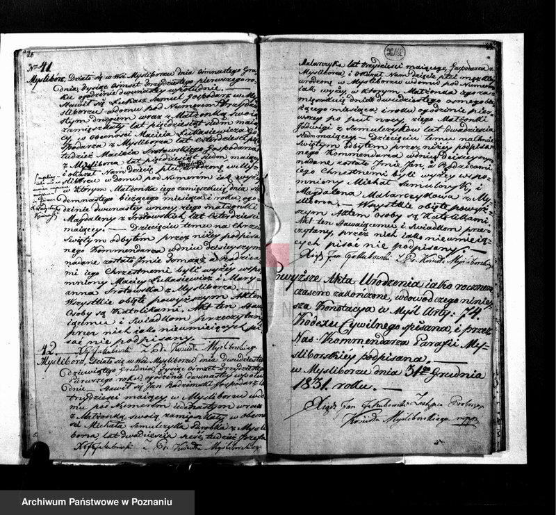 Obraz 16 z jednostki "Duplikat chrztów, małżeństw i zejścia"