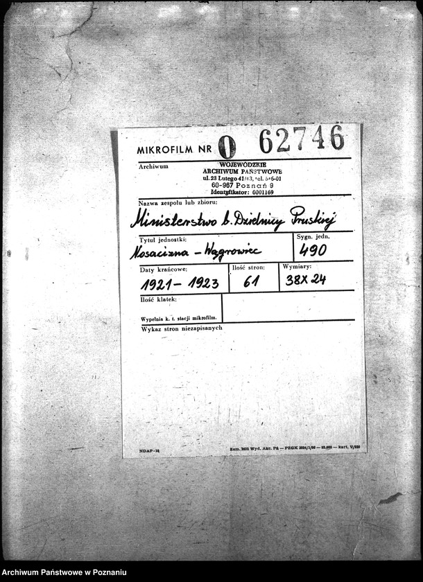 Obraz 2 z jednostki "Nosacizna - Wągrowiec"